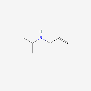 Chemical structure of N-allyl-N-isopropylamine