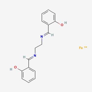 Chemical structure of N,N′-Bis(salicylidene)ethylenediamine Iron(II)