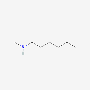Chemical structure of N-Hexylmethylamine