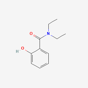 Chemical structure of N,N-Diethylsalicylamide