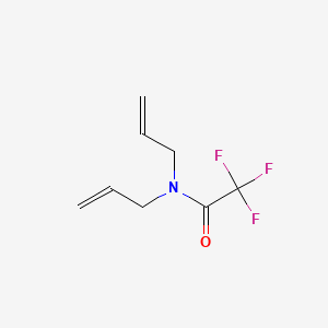 Chemical structure of N,N-Diallyl-2,2,2-trifluoroacetamide