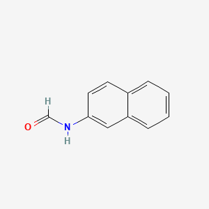 Chemical structure of N-(2-Naphthyl)formamide