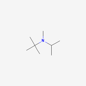 Chemical structure of N-Isopropyl-N-methyl-tert-butylamine