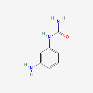 Chemical structure of N-(3-aminophenyl)urea