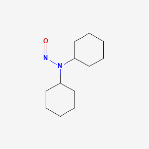 Chemical structure of N-Nitrosodicyclohexylamine
