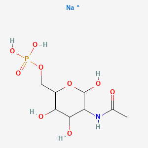 Chemical structure of N-Acetyl-D-glucosamine 6-phosphate disodium salt