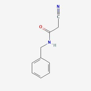 Chemical structure of N-Benzyl-2-cyanoacetamide