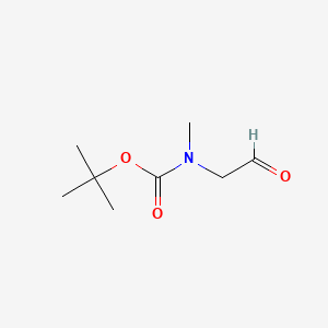 Chemical structure of N-Boc-(methylamino)acetaldehyde