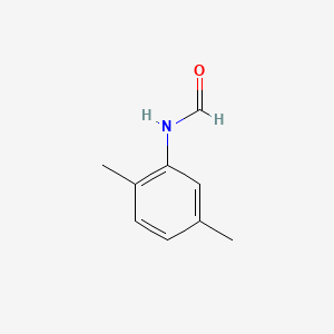Chemical structure of N-(2,5-Dimethylphenyl)formamide