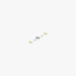 Chemical structure of Niobium(IV) selenide