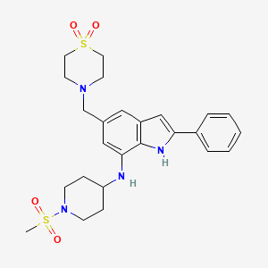 Chemical structure of Necrox-2
