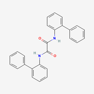 Chemical structure of N,N'-Di([1,1'-biphenyl]-2-yl)ethanediamide