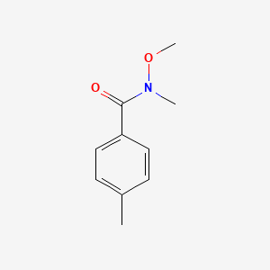 Chemical structure of N-Methoxy-N,4-dimethylbenzamide