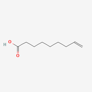Chemical structure of 8-Nonenoic Acid