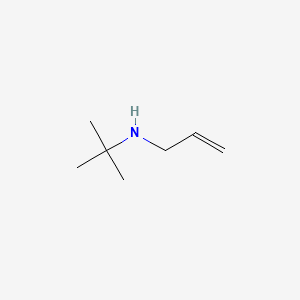 Chemical structure of N-Allyl-N-tert-butylamine