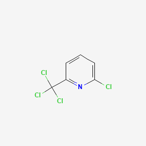 Chemical structure of Nitrapyrin Solution in Acetonitrile