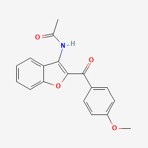 Chemical structure of NPD8733