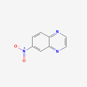 Chemical structure of 6-Nitroquinoxaline