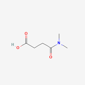 Chemical structure of N,N-Dimethylsuccinamic acid