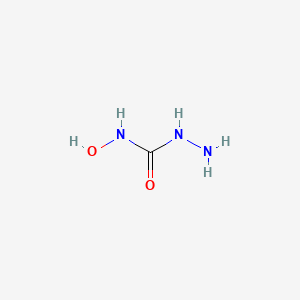 Chemical structure of N-Hydroxy-1-hydrazinecarboxamide