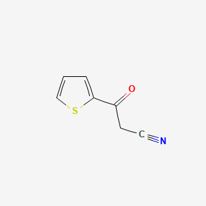 Chemical structure of 2-Thenoylacetonitrile