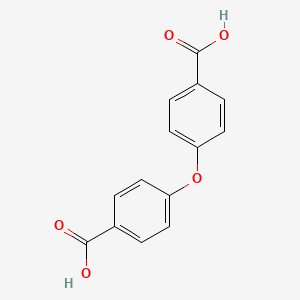 Chemical structure of 4,4′-Oxybis(benzoic acid)
