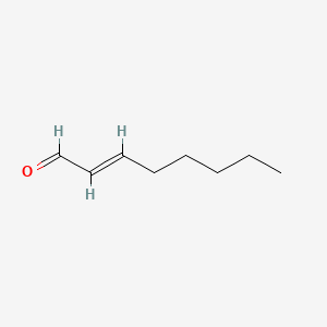 Chemical structure of Oct-2-enal