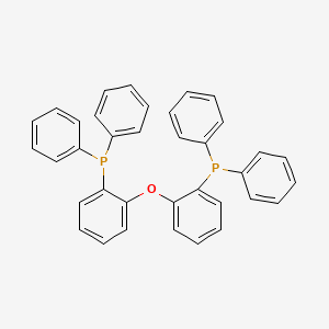 Chemical structure of Bis[2-(diphenylphosphino)phenyl] ether