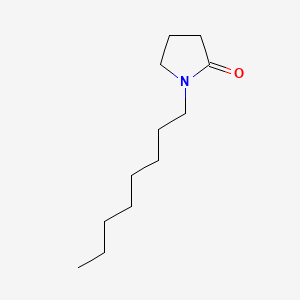 Chemical structure of N-Octylpyrrolidone
