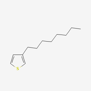 Chemical structure of 3-Octylthiophene