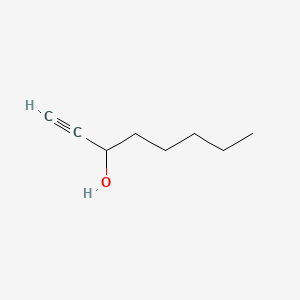 Chemical structure of 1-Octyn-3-ol