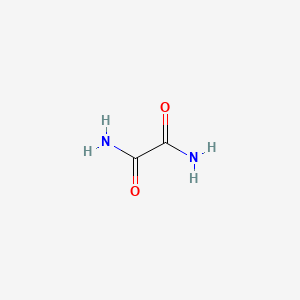 Chemical structure of Oxamide
