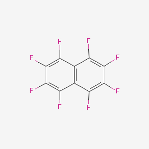 Chemical structure of Octafluoronaphthalene