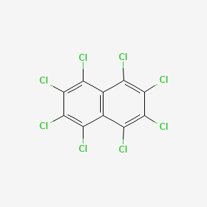 Chemical structure of Octachloronaphthalene