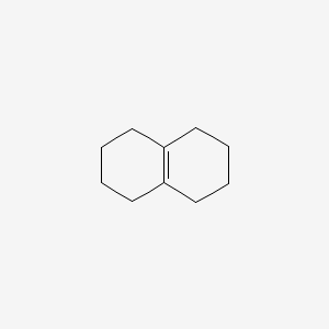 Chemical structure of 1,2,3,4,5,6,7,8-Octahydro-naphthalene