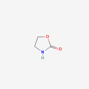 Chemical structure of 2-Oxazolidinone