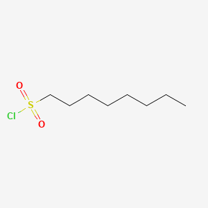 Chemical structure of 1-Octanesulfonyl Chloride