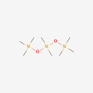 Chemical structure of Octamethyltrisiloxane