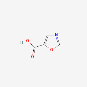 Chemical structure of 5-Oxazolecarboxylic acid