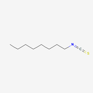 Chemical structure of Octyl isothiocyanate