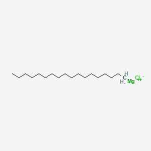 Chemical structure of Octadecylmagnesium chloride