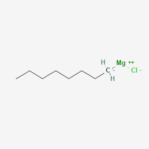 Chemical structure of 1-Octylmagnesium chloride