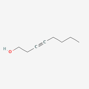 Chemical structure of 3-Octyn-1-ol
