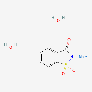 Chemical structure of o-Sulfobenzimide Sodium Salt Dihydrate