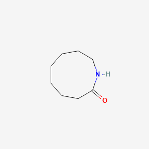 Chemical structure of ω-Octalactam