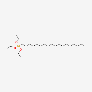 Chemical structure of Octadecyltriethoxysilane