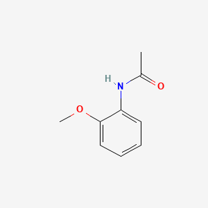 Chemical structure of o-Acetanisidide