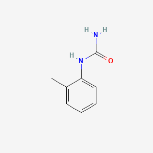 Chemical structure of o-Tolylurea