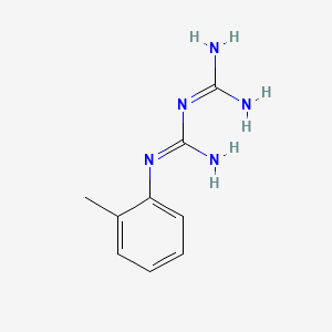 Chemical structure of o-Tolylbiguanide