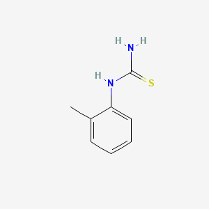 Chemical structure of o-Tolylthiourea
